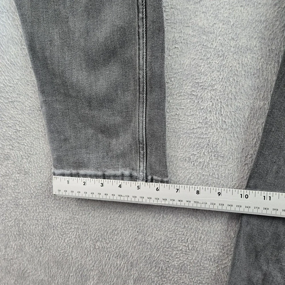 Banana Republic Men Jeans 32X32 Gray Denim Straight Button 32